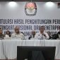 Pengumuman Hasil Rekapitulasi Suara KPU. (Int)