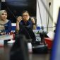 kepala bidang penjaminan manfaat rujukan dr. Fika W Wirawan bersama Kepala BPJS Kesehatan Cabang Makassar M. Ichwansyah Gani dalam konferensi pers yang diselenggarakan di Kantor BPJS Kesehatan Cabang Makassar, Kamis (02/05/2019) (BERITA.NEWS/IA)
