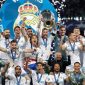 Pemain Real Madrid saat merayakan gelar juara Liga Champions musim 2017/2018. (Foto: IST)