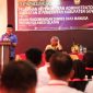Wakil Bupati Gowa, Abd Rauf Malaganni saat membuka Pelatihan Kepemimpinan Administrator Angkatan IX Pemkab Gowa. (Berita.news/ACP).