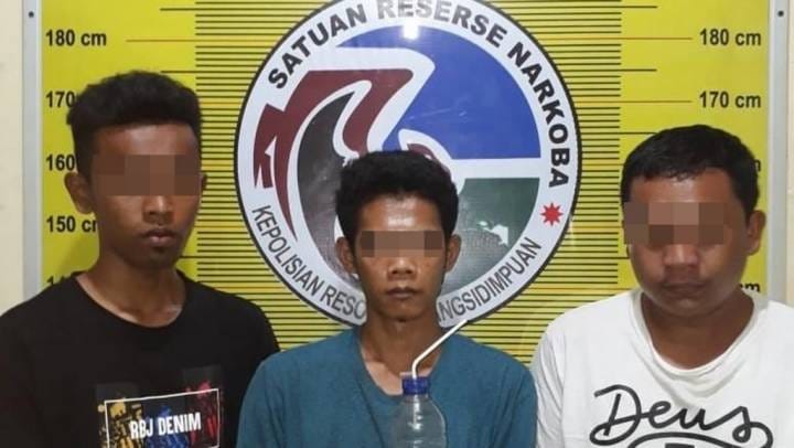 Dua staf RSUD Padangsidempuan dan 1 staf Bawaslu, diringkus polisi terkait narkoba