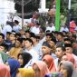 Suasana buka puasa bersama Bupati dan wakil Bupati Gowa  bersama perangkat daerah serta organisasi kepemudaan, Senin (3/6/2019).(Berita.news/ACP).