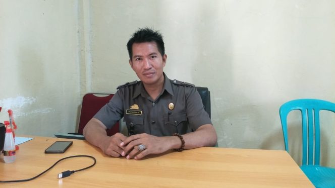 					Penjabat Kepala Desa Laikang Syarifuddin, Selasa (4/6/2019).(Berita.news/Abdul Kadir) 