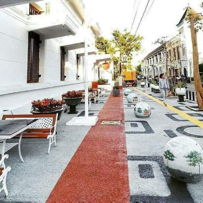 					Contoh Pedistrian yang akan dibangun di Kabupaten Gowa, Senin (10/6/2019).