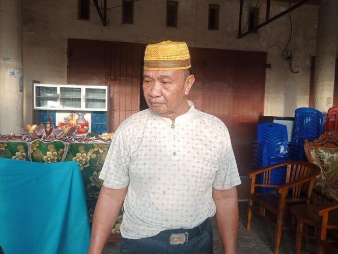 					Caleg Gerindra H Burhan Talli saat ditemui dikediamannya, Selasa (11/6/2019) kemarin. 