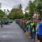 Apel gabungan TNI dan Dinas Lingkungan Hidup dan Pertanahan di Alun-alun lapangan Makkatang Daeng Sibali, Kamis (13/6/2019).