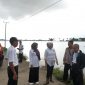 Kepala Dinas Pertanian, Tanaman Pangan, dan Hortikultura Sulsel, Fitriani tinjau lokasi banjir.