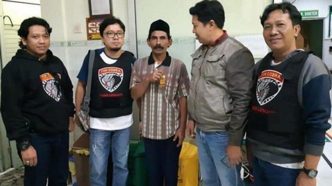 					Hori bin Suwari (42) yang menggadaikan Istrinya saat diamankan pihak kepolisian. (Int)