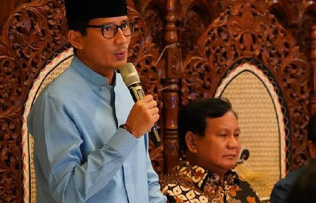 Pasangan calon presiden Prabowo Subianto dan Sandiaga Uno. (Foto: Instagram)