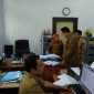 Sekda Sulsel sidak ruangan BKD.(Berita.news/KH).