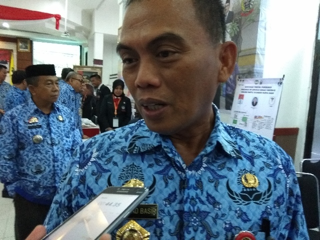Kepala Badan Kepegawaian dan Pengembangan Sumber Daya Manusia (BKPSDM) Kabupaten Gowa Muh Basir. (Berita.news/ACP).