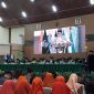 Perayaaan Milad UMI ke-65 di auditorium AL-Jibra Kampus II UMI, Minggu (23/6/19).(Berita.news/Ratih Sardianti Rosi)