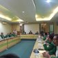 Konferensi pers calon mahasiswa baru di Ruang Rapat Senat, Kampus UMI, Makassar, Senin (15/7/19. (BERITA.NEWS/RATIH).