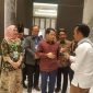 Rektor UIN Alauddin, Prof Dr Musafir MSi saat menghadiri pendaftaran dan penetapan kelulusan UM-PTKIN tahun 2019 di Hotel Haris Vertu, Jakarta (27/6/2019).