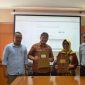 Penandatanganan MoU yang dihadiri Ketua STIK Mandala Waluya Kendari Ibu DrPH. Tasnim S.K.M., M.M. dan Ketua STIE Nobel Indonesia Bapak Dr. H. Mashur Razak S.E.,M.M di Gedung STIE Nobel Indonesia Jalan Sultan Alauddin no.212, Makassar, selasa (2/7/19).(Berita.news/Ratih Sardianti Rosi).