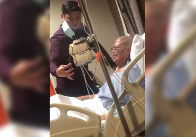 					Kondisi terkini Ichsan Yasin Limpo saat dirawat di Singapura. Beliau tampak baik-baik saja.