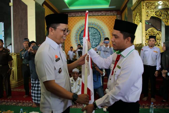 Wakil Bupati Bulukumba Lepas 432 Calon Jamaah Haji 2019. (Berita.news/Muhammad Idul).