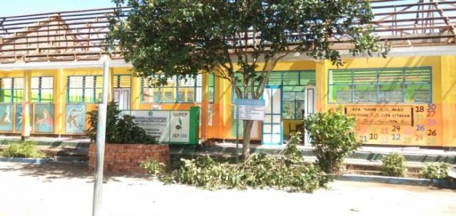 					SDN 38 Janna-jannayya yang sedang rehab. (Berita.news/Fitriani Aulia Rizka). 