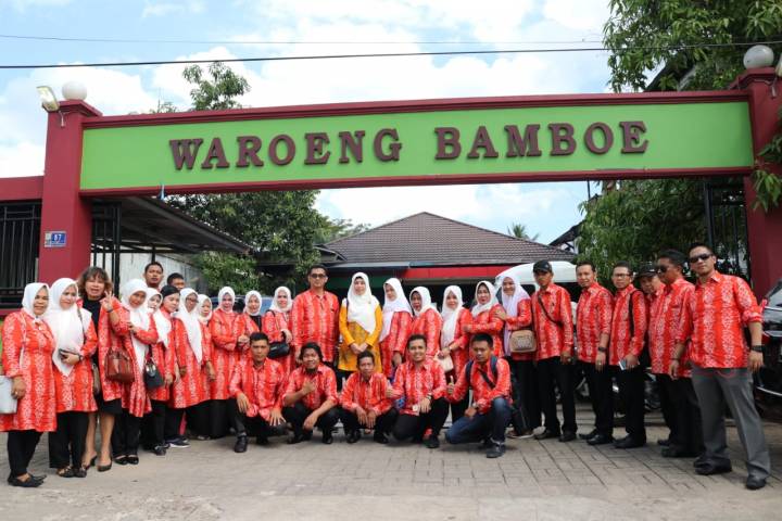 Foto bersama kontingen dari Bantaeng. (Berita.news/Fitriani Aulia Rizka).