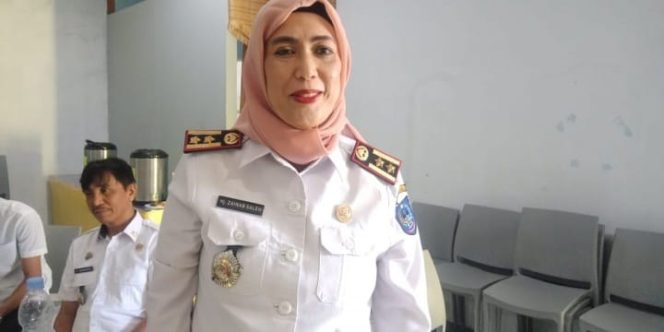 					Kepala UPT Pendapatan Wilayah Takalar, Hj. Zainab Saleh. (Berita.news/Abdul Kadir). 