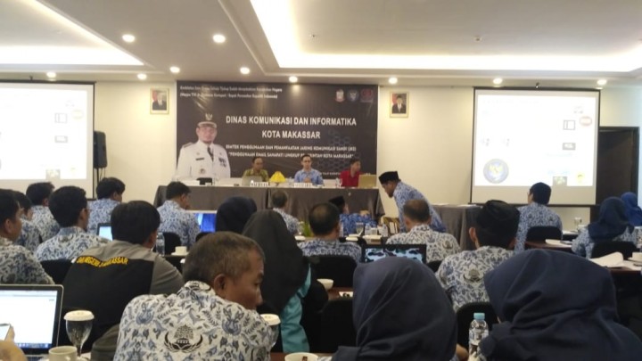 Bimbingan teknik Diskominfo di Hotel Golden Tulip, Rabu (17/7/19). (Berita.news/Ratih Sardianti Rosi).