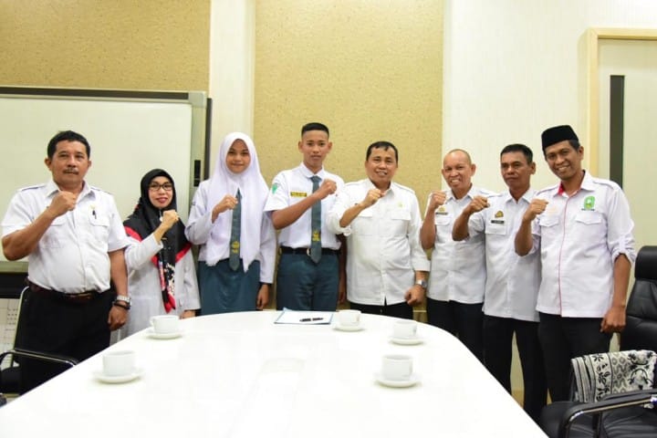 Dua Putra Putri Sulsel Terpilih Ikuti Diklat Paskibraka Nasional. (BERITA.NEWS/KH).
