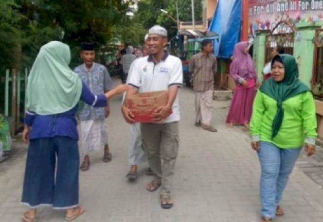					Peduli Sesama, Camat Akbar Yusuf Bangga dengan Pemuda Sangkarrang
