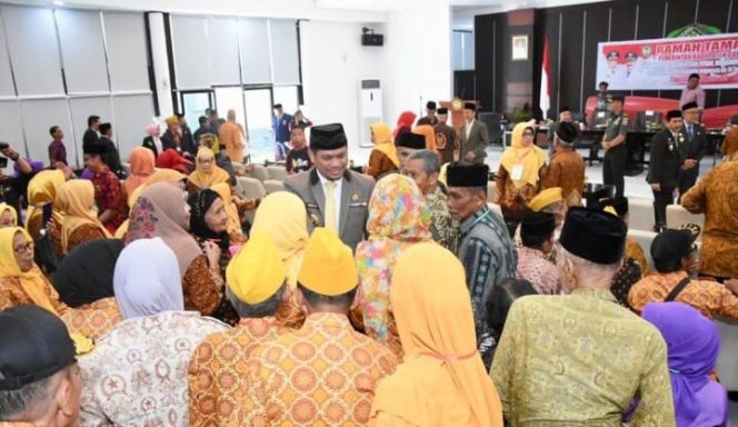 					Ramah tamah perintis kemerdekaan di Baruga Tinggimae, Rujab Bupati Gowa. (BERITA.NEWS/ACP). 