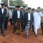 Suasana usai sholat idul adha Wapres Jusuf Kalla didampingi Pj Wali Kota Iqbal Suhaeb dan Gubernur Provinsi Sulawesi Selatan Nurdin Abdullah di lapangan karebosi, Minggu (11/8/2019). (BERITA.NEWS/Ratih Sardianti Rosi).