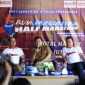 PJ Wali Kota Makassar, Iqbal Suhaeb Hadiri soft launching Run Makassar Half Marathon di Hotel Horison, Senin (12/8/2019).(BERITA.NEWS/Ratih Sardianti Rosi).
