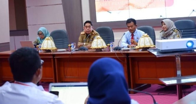 					Rekonsiliasi Korsubgah KPK terhadap Aset pendanaan, personil, prasarana dan dokumen (P3D) Kabupaten/Kota. (BERITA.NEWS/KH). 