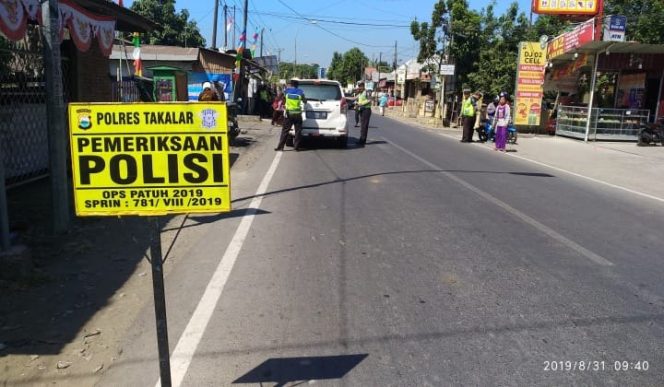 					Operasi Patuh 2019 jajaran Satlantas Polres Takalar. (BERITA.NEWS/Abdul Kadir). 