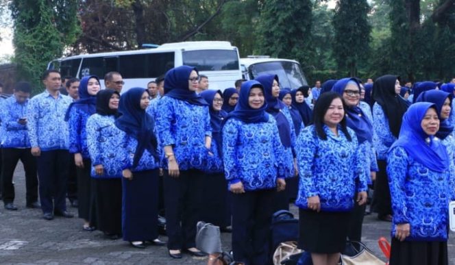 					ASN Pemprov Sulsel. (BERITA.NEWS/Andi Khaerul). 