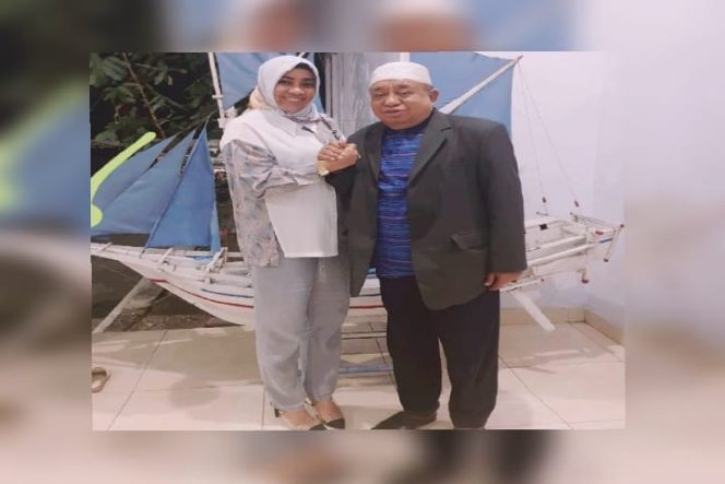 					Hilmiaty bersama mantan Bupati Bulukumba Zainuddin Hasan.