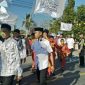 Ribuan masyarakat Jeneponto melakukan Pawai keliling menyambut dan menyemarakkan tahun baru Islam 1 Muharram 1441 Hijriah. (BERITA.NEWS/Muhammad Ilham)