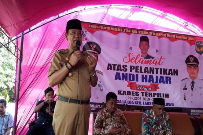 					Bupati Luwu Basmin Pimpin Doa Buat BJ Habibie