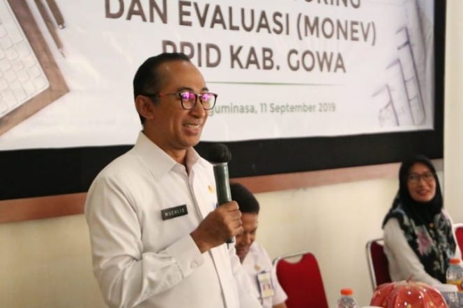 					Sekda Gowa, Muchlis saat menghadiri Rapat Monitoring dan Evaluasi Pejabat Pengelola Informasi dan Dokumentasi (PPID) Kabupaten Gowa.