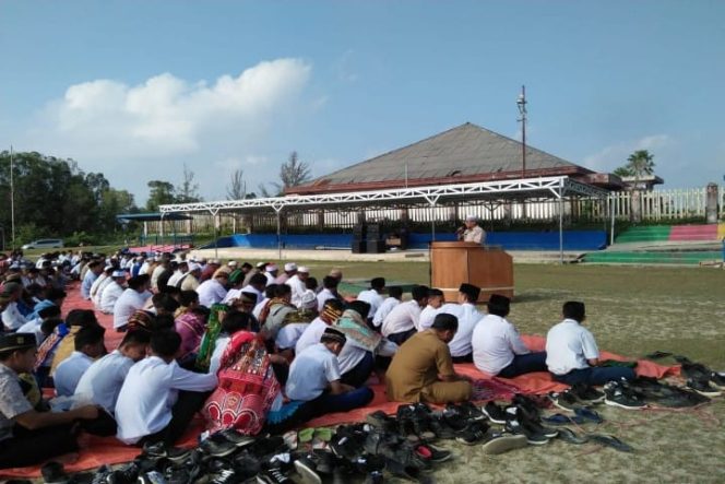 					Dampak Kabut Asap, Masyarakat Pulau Bunyu Gelar Salat Istisqa