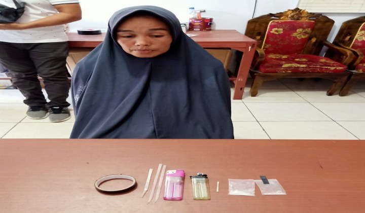 IRT diamankan Satuan Reserse Narkoba Polres Jeneponto. (BERITA.NEWS/Muhammad Ilham).