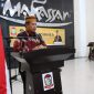 Pj Wali Kota Makassar Iqbal Suhaeb saat memberi sambutan di Baruga Anging Mamiri, Rabu (4/9/2019). (BERITA.NEWS/Ratih Sardianti Rosi).