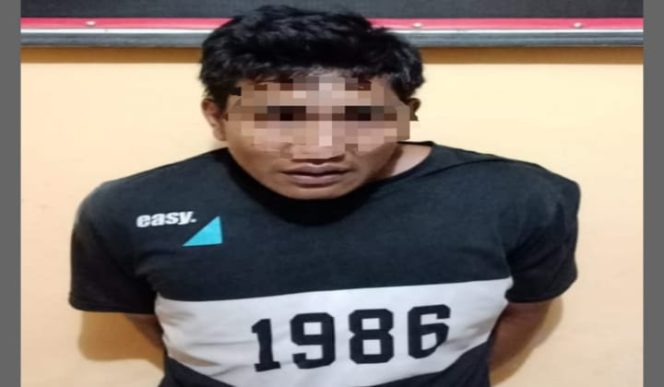 					Pelaku MH yang diamankan Resmob Polres Sinjai. (BERITA.NEWS/Muhammad Aswin). 