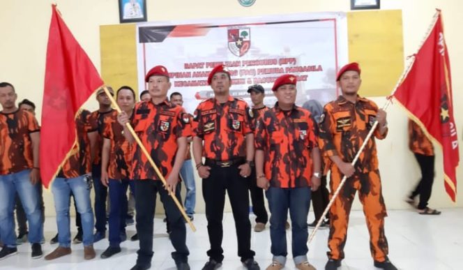 					Pengurus Pemuda Pancasila Kota Parepare. (BERITA.NEWS/H Aru). 