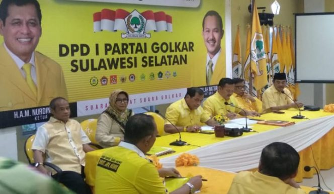 					Rapat Pleno DPD Golkar Sulsel. (BERITA.NEWS/KH). 