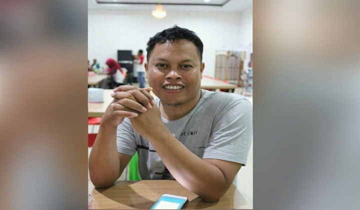 Muhammad Ilham ASN Staf Camat Mangarabombang Kabupaten Takalar yang diduga 2 Tahun Tak Masuk Kantor. (BERITA.NEWS/Hasrullah).