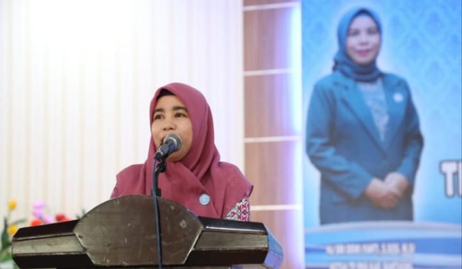 					Ketua TP PKK Kabupaten Bantaeng Hj sri dewi Yanti (BERITA.NEWS/Saharuddin). 