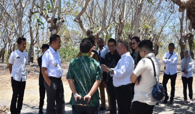 					Rombongan Dirjen KPAII Dody Rahadi. (BERITA.NEWS/Hasrullah) 