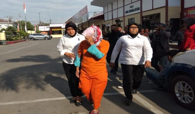 					Tersangka pembunuhan nenek Nurlaela, FN di tetapkan sebagai tersangka oleh penyidik Polres Gowa. (BERITA.NEWS/ACP). 