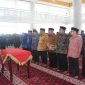 Bupati Gowa, Adnan Purichta Ichsan saat melantik Lima Komisioner Baznas Gowa di Masjid Agung Syekh Yusuf. (BERITA.NEWS/ACP).