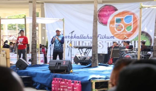 					Sekda Gowa, Muchlis saat menghadiri Dies Natalis ke-59 Fakultas Teknik Unhas Gowa. (BERITA.NEWS/ACP). 