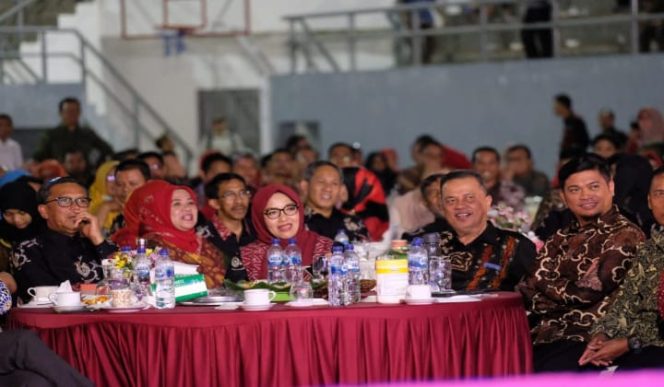 					Bupati Gowa, Adnan Purichta Ichsan, saat menghadiri Dies Natalis Unhas ke-63 tahun. (BERITA.NEWS/ACP). 